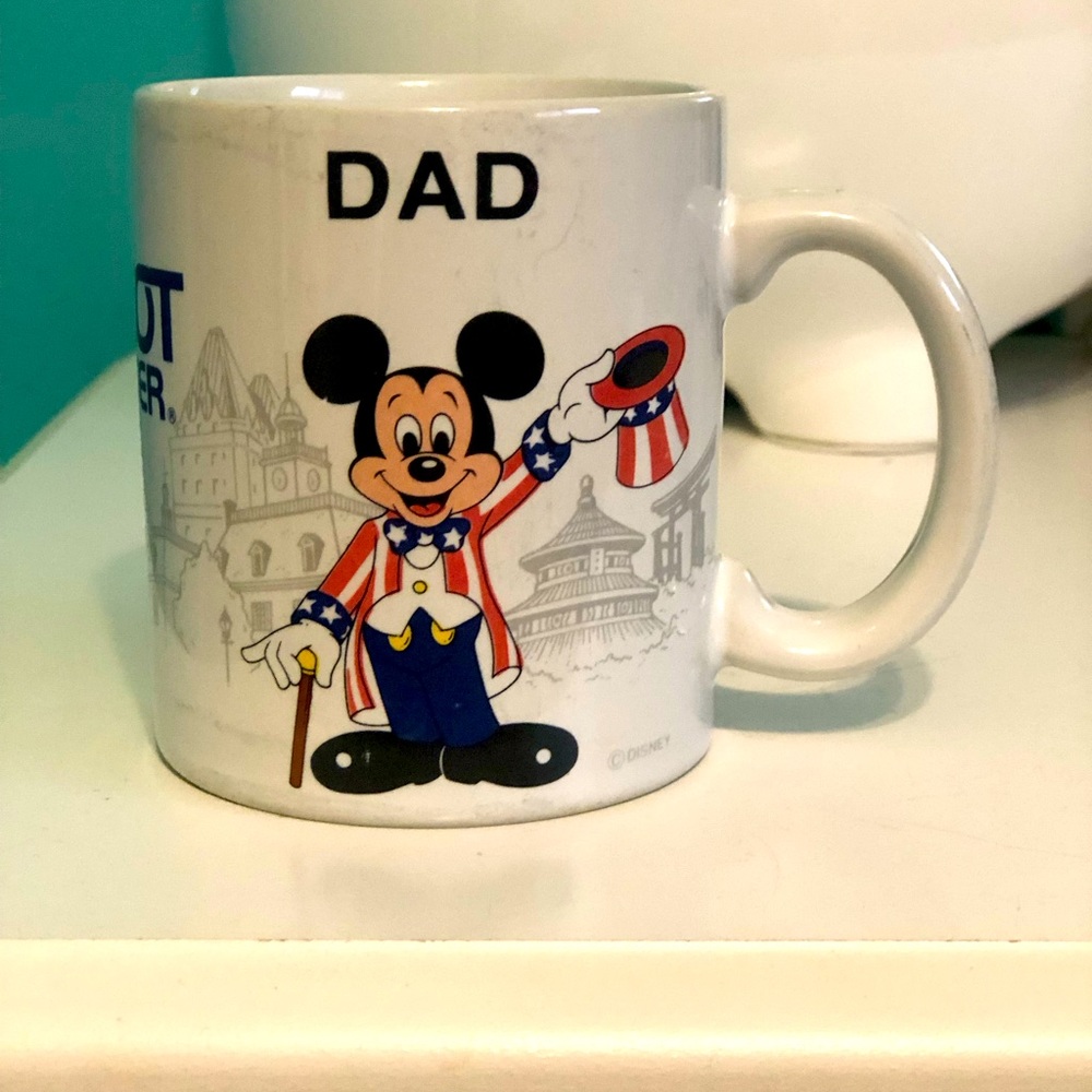 Epcot Mickey DAD mug